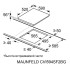 Встраиваемая индукционная варочная панель Maunfeld CVI594SF2WH