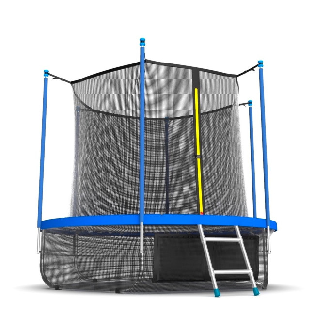 Батут Evo Jump Internal 6ft Sky синий + сетка