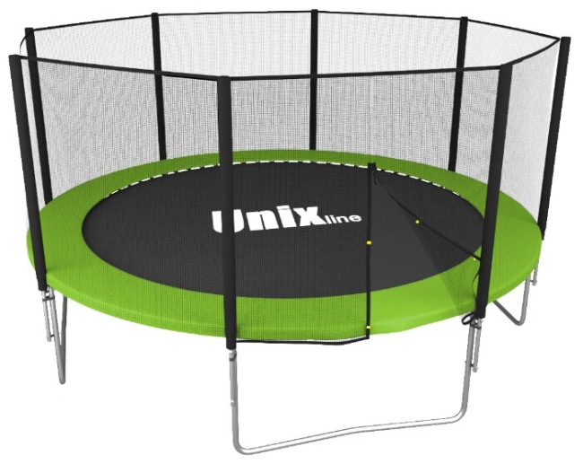 Каркасный батут Unix Line 12ft Simple (outside) 366х366х269 см Каркасный батут Unix Line 12ft Simple (outside) 366х366х269 см