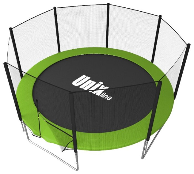 Каркасный батут Unix Line 12ft Simple (outside) 366х366х269 см Каркасный батут Unix Line 12ft Simple (outside) 366х366х269 см