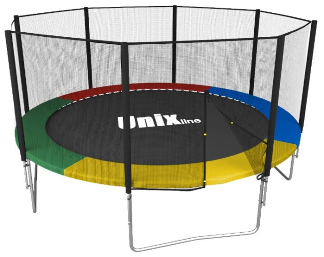 Каркасный батут Unix Line 12ft Simple (outside) 366х366х269 см Каркасный батут Unix Line 12ft Simple (outside) 366х366х269 см