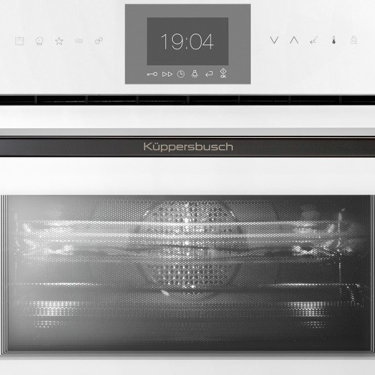 Компактный духовой шкаф с микроволнами Kuppersbusch CBM 6550.0 W2 Компактный духовой шкаф с микроволнами Kuppersbusch CBM 6550.0 W2