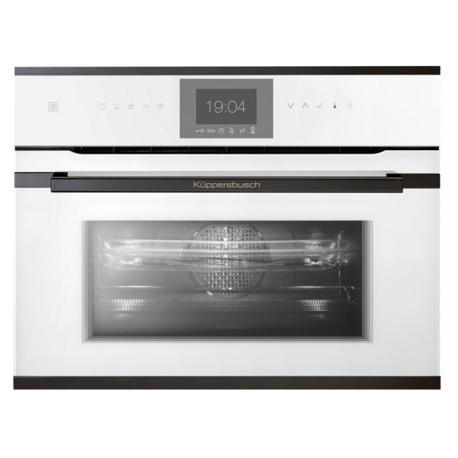 Компактный духовой шкаф с микроволнами Kuppersbusch CBM 6550.0 W2 Компактный духовой шкаф с микроволнами Kuppersbusch CBM 6550.0 W2