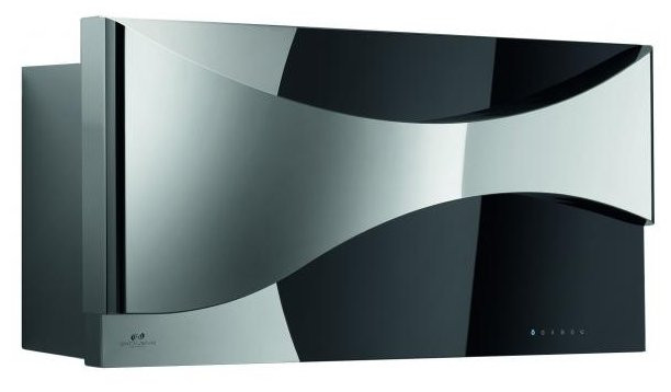 Каминная вытяжка GALVAMET AMBIENT 90/F/IX-BLACK