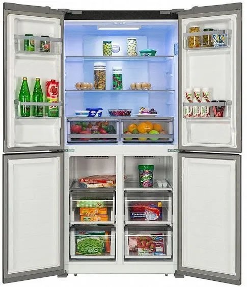 Холодильник HIBERG RFQ-490DX NFGB inverter Холодильник HIBERG RFQ-490DX NFGB inverter