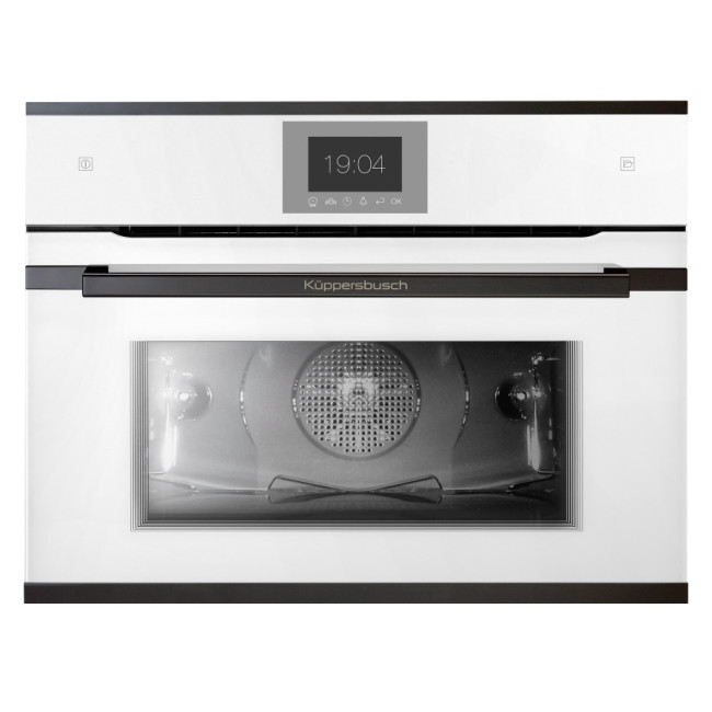 Компактный духовой шкаф с паром Kuppersbusch CBD 6550.0 W2 Компактный духовой шкаф с паром Kuppersbusch CBD 6550.0 W2