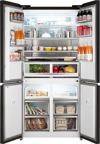 Холодильник WEISSGAUFF WCD 510 Built-in Inverter NoFrost Dark Inox Холодильник WEISSGAUFF WCD 510 Built-in Inverter NoFrost Dark Inox