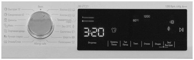 Стиральная машина Jackys JW 6TC21 Стиральная машина Jackys JW 6TC21