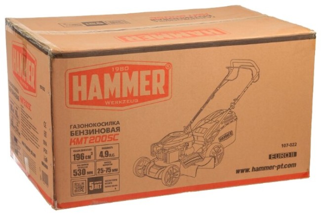 Газонокосилка Hammer KMT200SС Газонокосилка Hammer KMT200SС