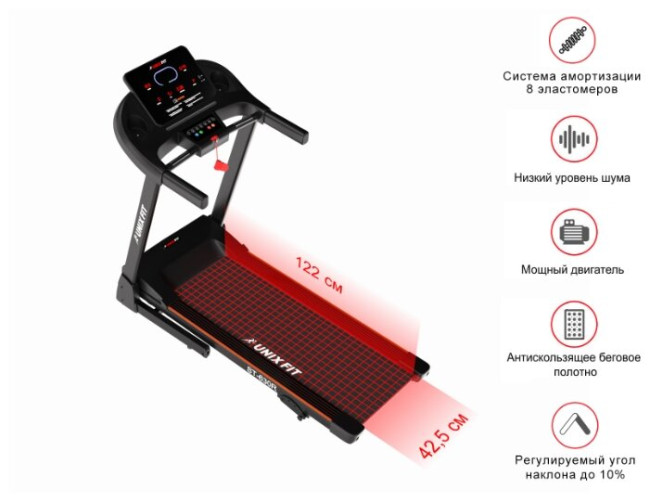 Беговая дорожка UnixFit ST-630R
