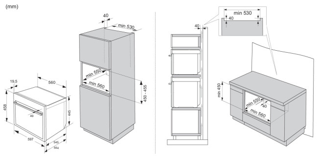 Электрический духовой шкаф Asko OCM64BSH