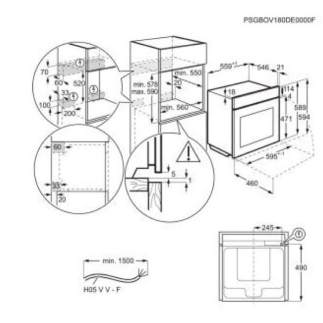 Электрический духовой шкаф Electrolux EOD6F77WZ Электрический духовой шкаф Electrolux EOD6F77WZ