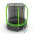 Батут Evo Jump Cosmo 6ft Green Lowernet + сетка