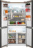Холодильник WEISSGAUFF WCD 510 Built-in Inverter NoFrost Сhampagne Glass Холодильник WEISSGAUFF WCD 510 Built-in Inverter NoFrost Сhampagne Glass