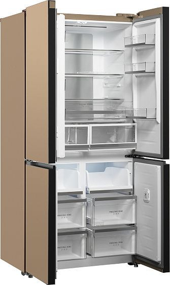 Холодильник WEISSGAUFF WCD 510 Built-in Inverter NoFrost Сhampagne Glass Холодильник WEISSGAUFF WCD 510 Built-in Inverter NoFrost Сhampagne Glass