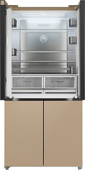 Холодильник WEISSGAUFF WCD 510 Built-in Inverter NoFrost Сhampagne Glass Холодильник WEISSGAUFF WCD 510 Built-in Inverter NoFrost Сhampagne Glass