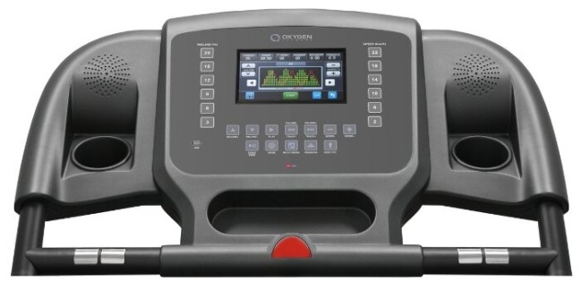 Электрическая беговая дорожка Oxygen Tesla TFT HRC Электрическая беговая дорожка Oxygen Tesla TFT HRC
