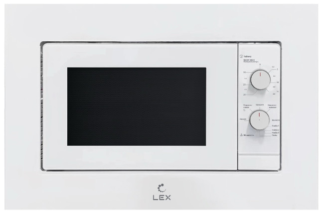 Встраиваемая микроволновая печь СВЧ LEX BIMO 20.04 WH Встраиваемая микроволновая печь СВЧ LEX BIMO 20.04 WH