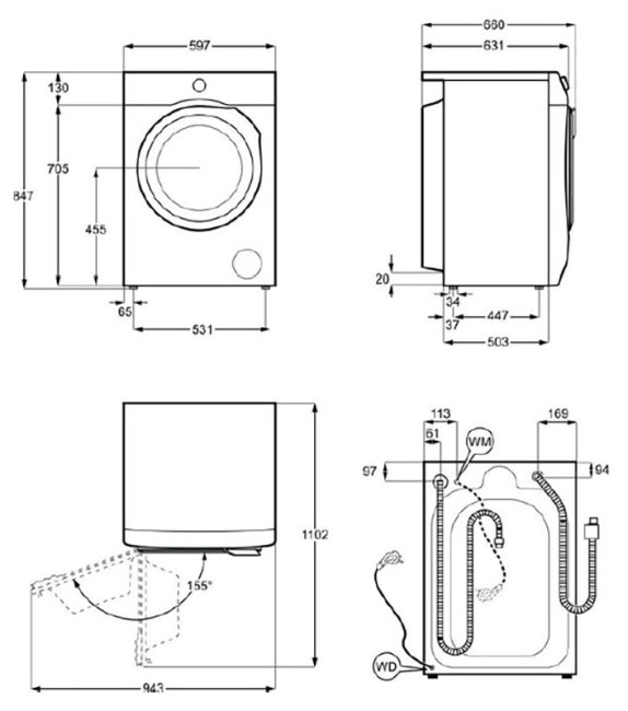 Стиральная машина с сушкой Electrolux EW8W4402QE Стиральная машина с сушкой Electrolux EW8W4402QE