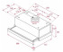 Встраиваемая вытяжка TEKA WISH Easy TL 6310 WH (40474251)