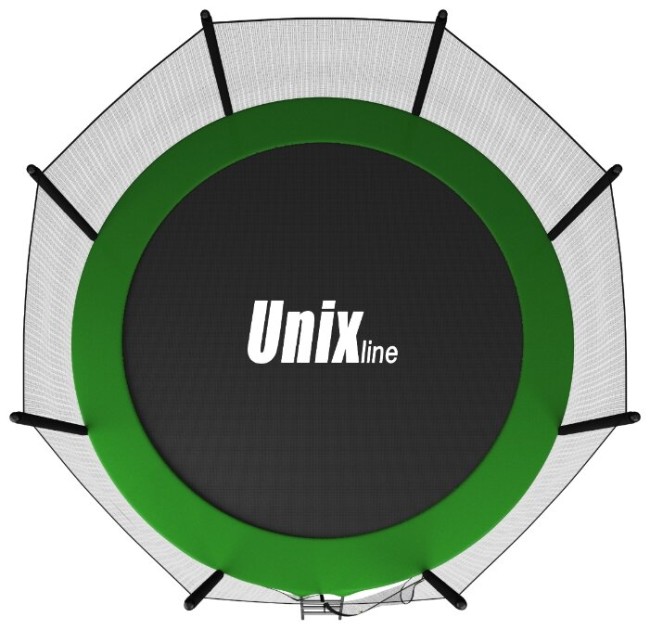 Каркасный батут Unix Line 6ft Classic (outside) 183х183х215 см Каркасный батут Unix Line 6ft Classic (outside) 183х183х215 см