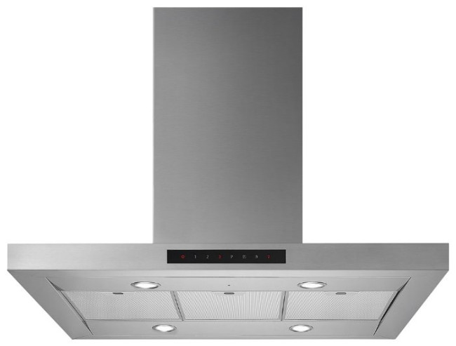 Каминная вытяжка smeg KICTIS 90 BL