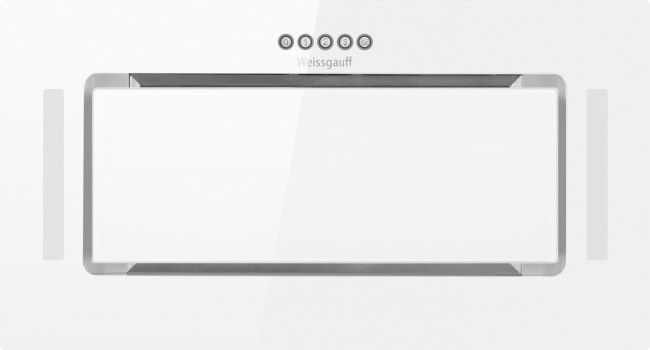 Встраиваемая вытяжка Weissgauff Pilot 600 PB White Glass