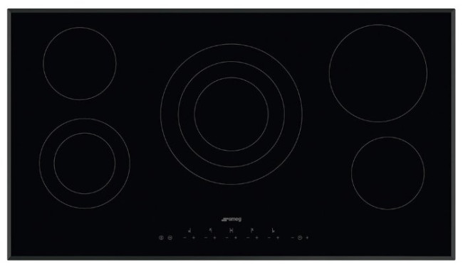 Электрическая варочная панель smeg SE395ETB
