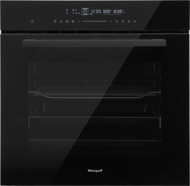 Встраиваемый электрический духовой шкаф Weissgauff EOM 791 SDB Black Edition