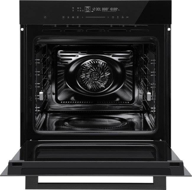 Встраиваемый электрический духовой шкаф Weissgauff EOM 791 SDB Black Edition