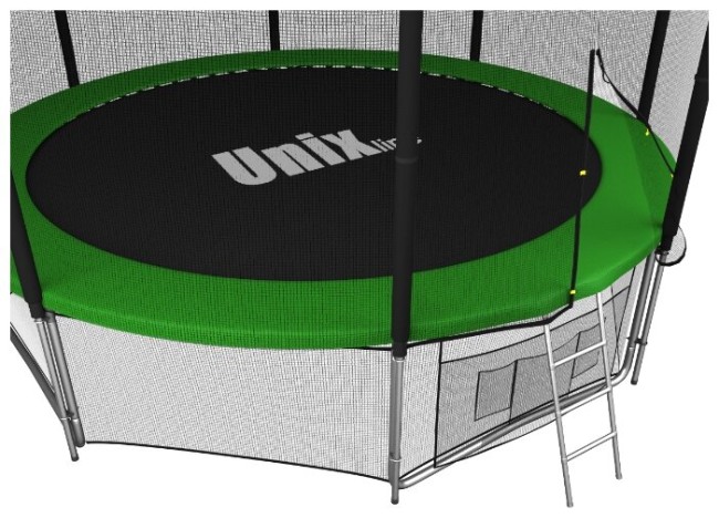 Каркасный батут Unix Line 14ft Classic (outside) 427х427х269 см Каркасный батут Unix Line 14ft Classic (outside) 427х427х269 см