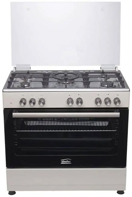 Комбинированная плита Simfer F96MR52010, бежевый