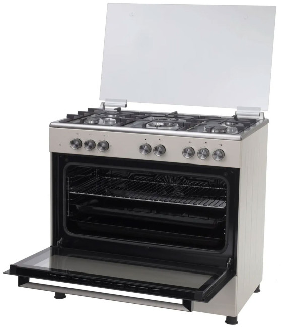 Комбинированная плита Simfer F96MR52010, бежевый