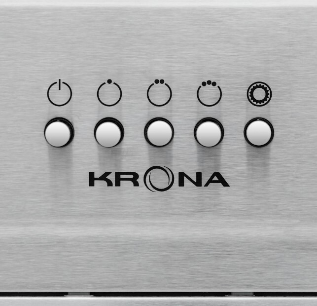 Встраиваемая вытяжка Krona Luisa 600 Inox PB
