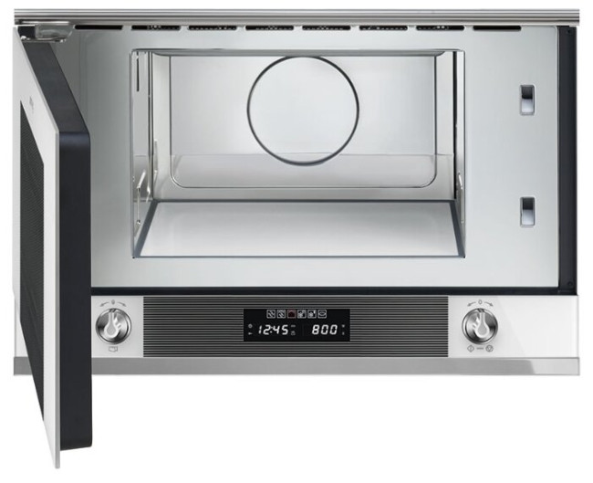 Микроволновая печь встраиваемая smeg MP122B1 Микроволновая печь встраиваемая smeg MP122B1