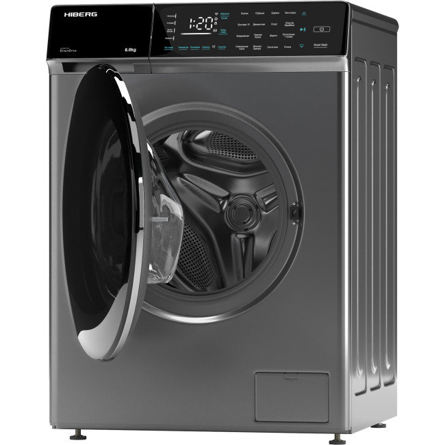 Стиральная машина Hiberg i-DDQ9-612 Sd Стиральная машина Hiberg i-DDQ9-612 Sd
