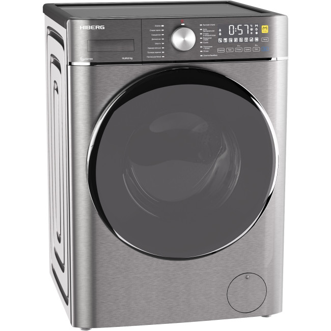 Стиральная машина с сушкой Hiberg i-WMQ8 - 10614 Ss Стиральная машина с сушкой Hiberg i-WMQ8 - 10614 Ss