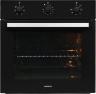 Электрический духовой шкаф Hyundai HEO 6631 BG черное стекло