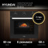 Электрический духовой шкаф Hyundai HEO 6631 BG черное стекло Электрический духовой шкаф Hyundai HEO 6631 BG черное стекло