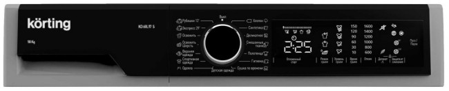 Комплект стиральная и сушильная машина Korting KWM 53LS1278 S + KD 60L97 S