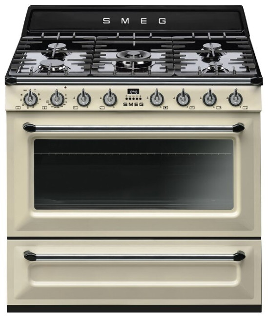 Комбинированная плита smeg TR90P9 Комбинированная плита smeg TR90P9