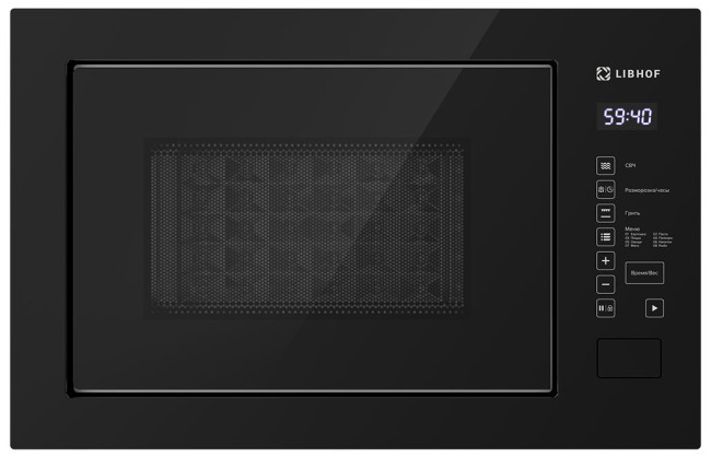 Встраиваемая микроволновая печь СВЧ Libhof MOS-3225 black Встраиваемая микроволновая печь СВЧ Libhof MOS-3225 black