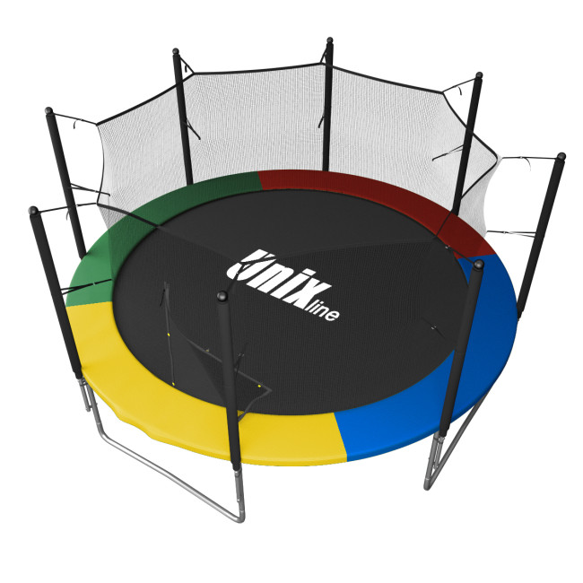 Каркасный батут Unix Line Simple 10 ft Color (inside)