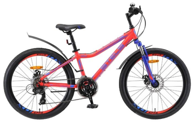 Подростковый горный (MTB) велосипед STELS Navigator 410 MD 24 21-sp V010 (2019)