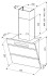 Каминная вытяжка smeg KMN 75 X