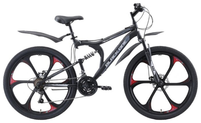 Горный (MTB) велосипед Black One Totem FS 26 D FW (2019) Горный (MTB) велосипед Black One Totem FS 26 D FW (2019)
