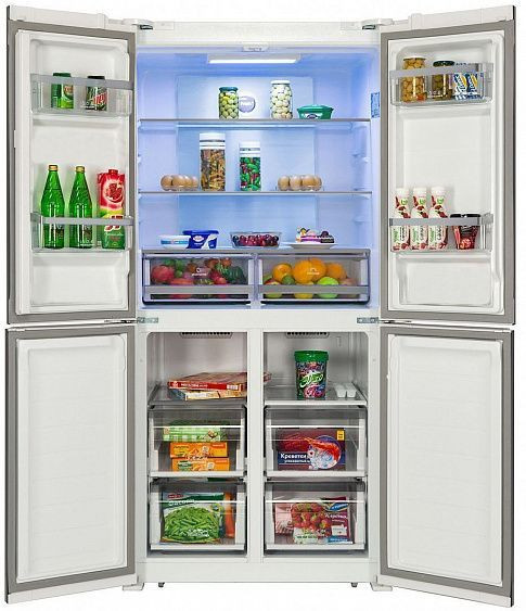 Холодильник HIBERG RFQ-490DX NFGW inverter Холодильник HIBERG RFQ-490DX NFGW inverter