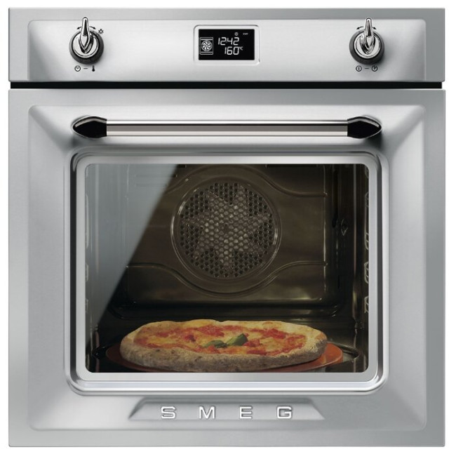 Электрический духовой шкаф smeg SFP6925XPZE1