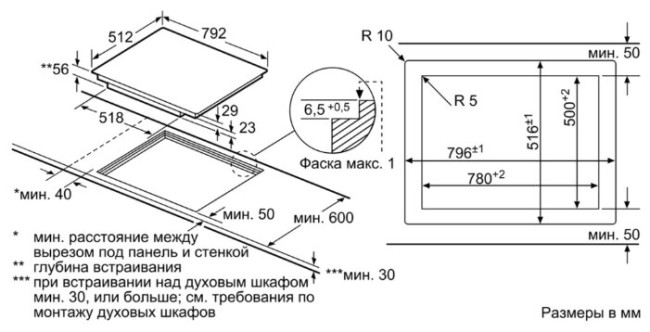 Индукционная варочная панель Siemens EX808LYV5E Индукционная варочная панель Siemens EX808LYV5E