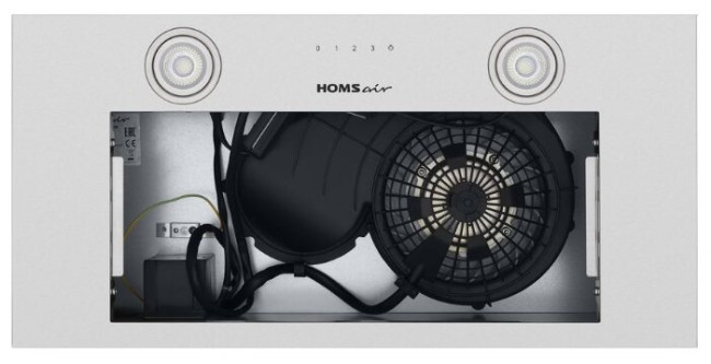 Встраиваемая вытяжка HOMSAIR Camelia 60 нержавеющая сталь
